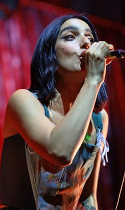 Two years after her 2024 tour, which, following the 2023 concert at the Verona Arena, saw her grace the stages of Italy s most important theaters, Levante is finally ready to return to the stage with a completely revamped tour. The Sicilian singer-songwriter s new live project, titled Dell amore – Club Tour 2026, marks her long-awaited return to live performances.  Copyright: xMatteoxChinellatox xipa-agency.netx xipa-agency.netx xMatteoxChinellatox IPA_Agency_IPA74320926