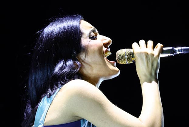 Two years after her 2024 tour, which, following the 2023 concert at the Verona Arena, saw her grace the stages of Italy s most important theaters, Levante is finally ready to return to the stage with a completely revamped tour. The Sicilian singer-songwriter s new live project, titled Dell amore – Club Tour 2026, marks her long-awaited return to live performances.  Copyright: xMatteoxChinellatox xipa-agency.netx xipa-agency.netx xMatteoxChinellatox IPA_Agency_IPA74320922