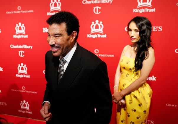 Lionel Richie and Lisa Parigi arrive on the red carpet at The King s Trust 5th Annual Gala at Christie s on Wednesday, April 29, 2026 in New York City. King Charles III and Queen Camilla will visit the nation s capital, New York City, and Virginia during the trip arranged to celebrate the United States of America s 250th anniversary of its independence.  NYP20260429509 JOHNxANGELILLO