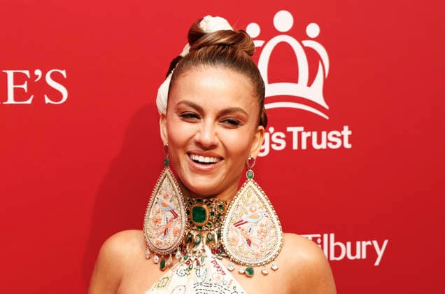 Natasha Poonawalla arrives on the red carpet at The King s Trust 5th Annual Gala at Christie s on Wednesday, April 29, 2026 in New York City. King Charles III and Queen Camilla will visit the nation s capital, New York City, and Virginia during the trip arranged to celebrate the United States of America s 250th anniversary of its independence.  NYP20260429518 JOHNxANGELILLO