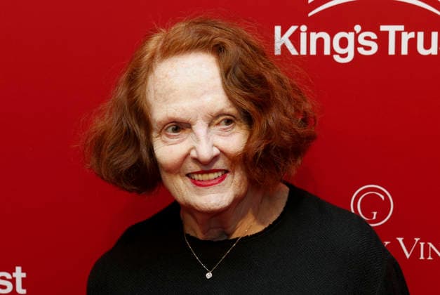 Grace Coddington arrives on the red carpet at The King s Trust 5th Annual Gala at Christie s on Wednesday, April 29, 2026 in New York City. King Charles III and Queen Camilla will visit the nation s capital, New York City, and Virginia during the trip arranged to celebrate the United States of America s 250th anniversary of its independence.  NYP20260429525 JOHNxANGELILLO