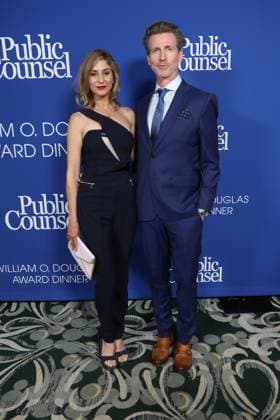 BEVERLY HILLS, CALIFORNIA - APRIL 29: McKenzie Rollins and Josh Meyers at the Public Counsel Awards Dinner on April 29, 2026 in Beverly Hills, California Credit: USA - ZUMAa123 20260429_zaa_a123_065 Copyright: xAdMediax