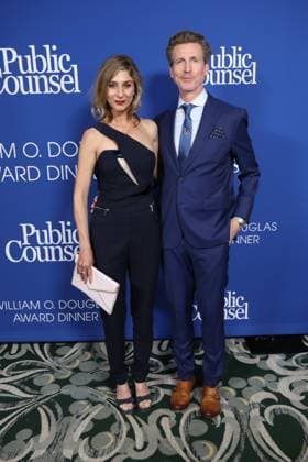 Public Counsel Awards BEVERLY HILLS, CALIFORNIA - APRIL 29: McKenzie Rollins and Josh Meyers at the Public Counsel Awards Dinner on April 29, 2026 in Beverly Hills, California Credit: AdMedia EDITORIAL USE ONLY  Copyright: xx AdMediax admphotostwo985552