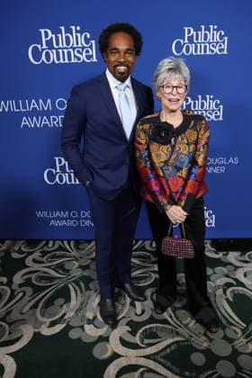 Public Counsel Awards BEVERLY HILLS, CALIFORNIA - APRIL 29:Jason Winston George and Rita Moreno at the Public Counsel Awards Dinner on April 29, 2026 in Beverly Hills, California Credit: AdMedia EDITORIAL USE ONLY  Copyright: xx AdMediax admphotostwo985553