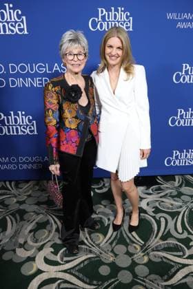 Public Counsel Awards BEVERLY HILLS, CALIFORNIA - APRIL 29: Rita Moreno & Kathryn Eidman at the Public Counsel Awards Dinner on April 29, 2026 in Beverly Hills, California Credit: AdMedia EDITORIAL USE ONLY  Copyright: xx AdMediax admphotostwo985566