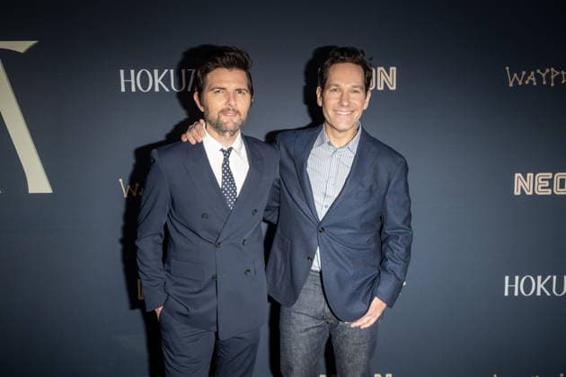 April 29, 2026, New York, United States: (L-R) Adam Scott and Paul Rudd attend Neon s Hokum New York premiere at Regal Union Square on April 29, 2026 in New York City. New York United States  - ZUMAs197 20260429_aaa_s197_227 Copyright: xRonxAdarx