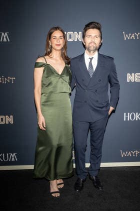 April 29, 2026, New York, United States: (L-R) Naomi Scott and Adam Scott attend Neon s Hokum New York premiere at Regal Union Square on April 29, 2026 in New York City. New York United States  - ZUMAs197 20260429_aaa_s197_226 Copyright: xRonxAdarx