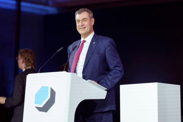 Markus Söder at the presentation of the German Computer Game Award 2026 in the Herkulessaal of the Munich Residence, 29 04 2026 Foto:xN.xKolinzx xFuturexImagex computerspielpreis_6491