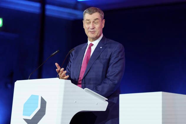 Markus Söder at the presentation of the German Computer Game Award 2026 in the Herkulessaal of the Munich Residence, 29 04 2026 Foto:xN.xKolinzx xFuturexImagex computerspielpreis_6495