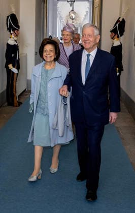 30-04-2026 Sweden Princess Catherine of Serbia and Crown Prince Alexander of Serbia attend the Te Deum service at the Royal Chapel to mark the celebrations of King Carl Gustafs 80th birthday in Stockholm, Sweden. Â  Copyright: xPPEx