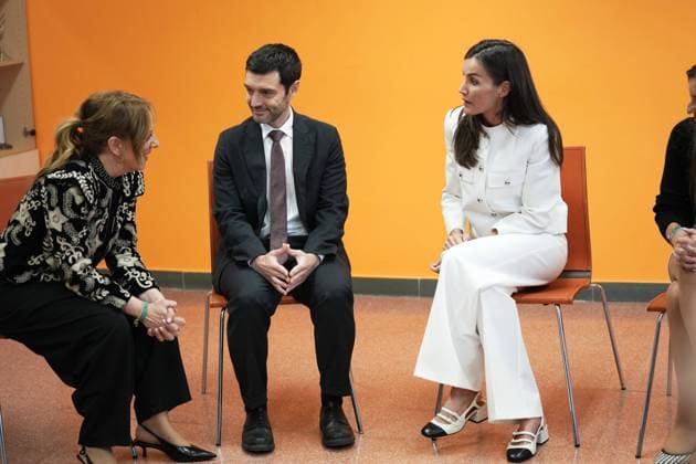 Spanish Queen Letizia meeting with Dialogo con mujeres Gitanes: Secretariado Gitano Foundation (FSG) in Madrid on Thursday, 30 April 2026. Cordon Press 
