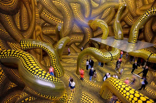 ! Achtung: Foto nur zur Nutzung im Rahmen der Berichterstattung über die Kusama-Ausstellung vom 14.3. - 2.8.2026 im Museum Ludwig in Köln ! Der Infinity Mirrored Room. Yayoi Kusama Ausstellung im Museum Ludwig in Köln Deutschland am 29.04.2026. Museum Ludwig *** Attention Photo for use only in the context of reporting on the Kusama exhibition from 14 3 2 8 2026 at the Museum Ludwig in Cologne The Infinity Mirrored Room Yayoi Kusama exhibition at the Museum Ludwig in Cologne Germany on 29 04 2026 Museum Ludwig