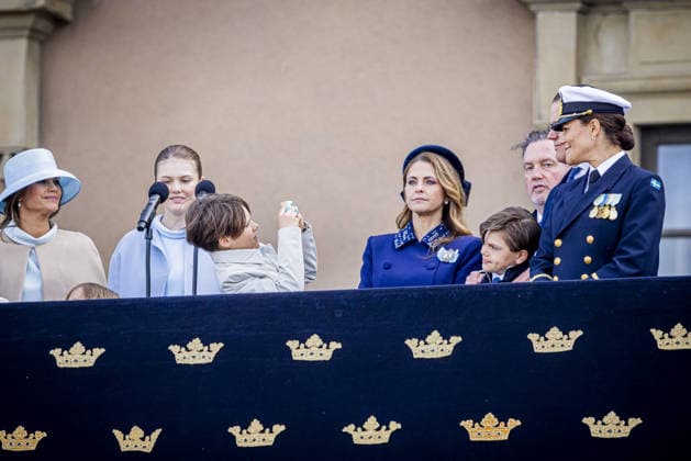 30-04-2026 Outer attend the Swedish Armed Forces tribute on the Outer Courtyard of the Royal palace as part of the celebrations of King Carl Gustafs 80th birthday in Stockholm, Sweden. Â  Copyright: xPPEx