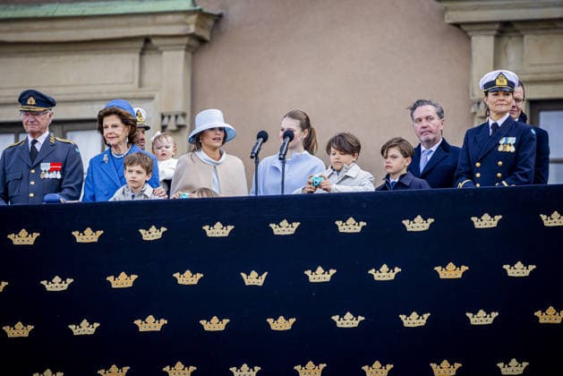 30-04-2026 Outer attend the Swedish Armed Forces tribute on the Outer Courtyard of the Royal palace as part of the celebrations of King Carl Gustafs 80th birthday in Stockholm, Sweden. Â  Copyright: xPPEx