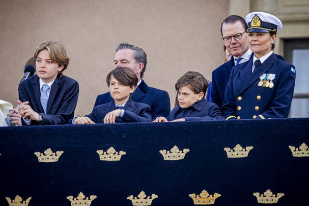 30-04-2026 Outer attend the Swedish Armed Forces tribute on the Outer Courtyard of the Royal palace as part of the celebrations of King Carl Gustafs 80th birthday in Stockholm, Sweden. Â  Copyright: xPPEx