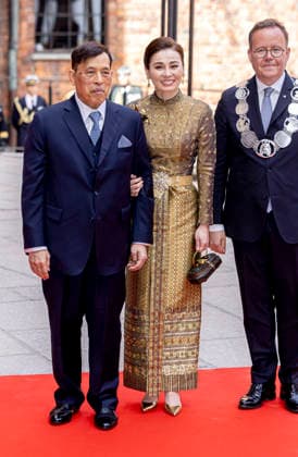 30-04-2026 Lunch King Maha Vajiralongkorn and Queen Suthida of Thailand arrive for a lunch at the City Hall as part of the celebrations of King Carl Gustaf s 80th birthday in Stockholm, Sweden. Â  Copyright: xPPEx