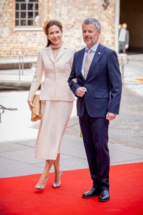 30-04-2026 Lunch King Frederik and Queen Mary arrive for a lunch at the City Hall as part of the celebrations of King Carl Gustaf s 80th birthday in Stockholm, Sweden. Â  Copyright: xPPEx