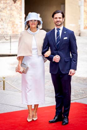 30-04-2026 Lunch Prince Carl Philip and Princess Sofia arrive for a lunch at the City Hall as part of the celebrations of King Carl Gustaf s 80th birthday in Stockholm, Sweden. Â  Copyright: xPPEx