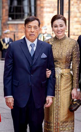 30-04-2026 Lunch King Maha Vajiralongkorn and Queen Suthida of Thailand arrive for a lunch at the City Hall as part of the celebrations of King Carl Gustaf s 80th birthday in Stockholm, Sweden. Â  Copyright: xPPEx