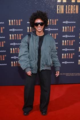 Xatar documentary series Aminata Belli Premiere of the documentary series XATAR Ð ONE LIFE IS NOT ENOUGH, Fotografiska Museum Berlin, Berlin Date 30 04 2026 Copyright: xEventpress Kratschx