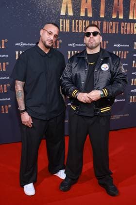 Xatar documentary series Loco Dice, Ben DMA Premiere of the documentary series XATAR Ð ONE LIFE IS NOT ENOUGH, Fotografiska Museum Berlin, Berlin Date 30 04 2026 Copyright: xEventpress Kratschx