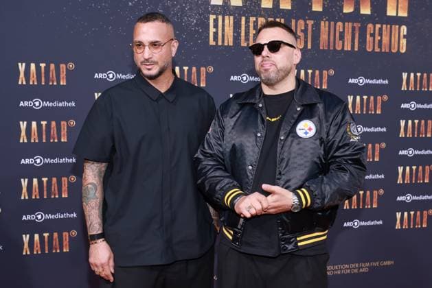 Xatar documentary series Loco Dice, Ben DMA Premiere of the documentary series XATAR Ð ONE LIFE IS NOT ENOUGH, Fotografiska Museum Berlin, Berlin Date 30 04 2026 Copyright: xEventpress Kratschx