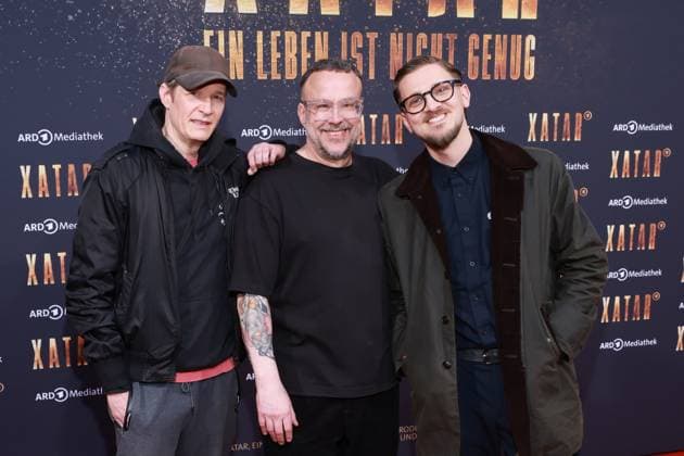 Xatar documentary series Falk Schacht, Stefan Kauertz, Alex Barbian Premiere of the documentary series XATAR Ð ONE LIFE IS NOT ENOUGH, Fotografiska Museum Berlin, Berlin Date 30 04 2026 Copyright: xEventpress Kratschx