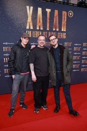 Xatar documentary series Falk Schacht, Stefan Kauertz, Alex Barbian Premiere of the documentary series XATAR Ð ONE LIFE IS NOT ENOUGH, Fotografiska Museum Berlin, Berlin Date 30 04 2026 Copyright: xEventpress Kratschx