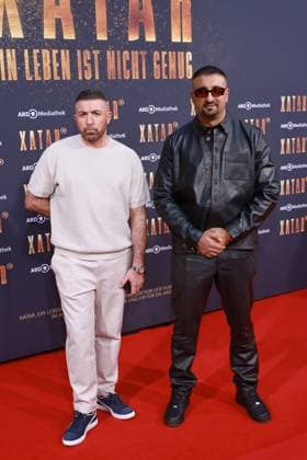 Xatar documentary series Sami Abdelhadi, Ssiawosch Sadat SSIO Premiere of the documentary series XATAR Ð ONE LIFE IS NOT ENOUGH, Fotografiska Museum Berlin, Berlin Date 30 04 2026 Copyright: xEventpress Kratschx