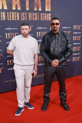 Xatar documentary series Sami Abdelhadi, Ssiawosch Sadat SSIO Premiere of the documentary series XATAR Ð ONE LIFE IS NOT ENOUGH, Fotografiska Museum Berlin, Berlin Date 30 04 2026 Copyright: xEventpress Kratschx