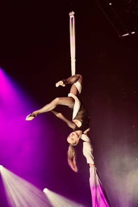 Premiere Roncalli s Apollo Variete POP Culture Scene from the dance show Düsseldorf Apollo Theater NRW Germany