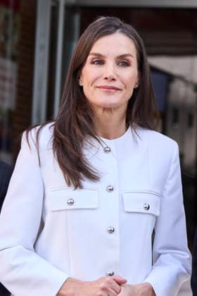 April 30, 2026, Madrid, Madrid, Spain: QUEEN LETIZIA of Spain attends a meeting with a representative group of Roma women Madrid Spain - ZUMAc260 20260430_zep_c260_019 Copyright: xMikexChicorrox