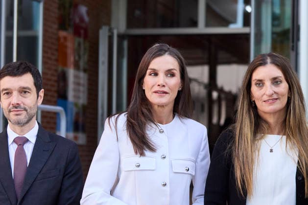 April 30, 2026, Madrid, Madrid, Spain: QUEEN LETIZIA of Spain attends a meeting with a representative group of Roma women Madrid Spain  - ZUMAc260 20260430_zep_c260_013 Copyright: xMikexChicorrox