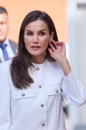 April 30, 2026, Madrid, Madrid, Spain: QUEEN LETIZIA of Spain attends a meeting with a representative group of Roma women Madrid Spain - ZUMAc260 20260430_zep_c260_004 Copyright: xMikexChicorrox