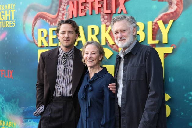 Los Angles CA Apr 30: Lewis Pullman, Tamara Hurwitz and Bill Pullman at Remarkably Bright Creatures Film Premiere, Los Angeles, California on April 30, 2026 Copyright: xAdMediax MediaPunchx