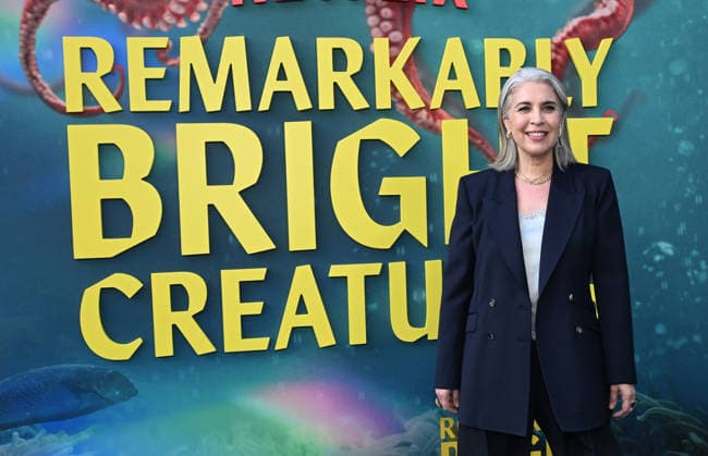 ˜Remarkably Bright Creatures™ Los Angeles Premiere Olivia Newman arriving to Remarkably Bright Creatures Los Angeles premiere held at the Tudum Theater on April 30, 2026 in Hollywood, CA. Hollywood Tudum Theater California USA Copyright: xLisaxOConnorx xAFF-USA.comx