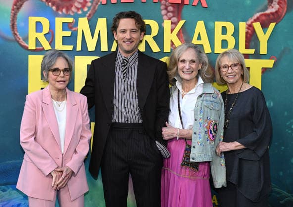 ˜Remarkably Bright Creatures™ Los Angeles Premiere Sally Field, Lewis Pullman, Beth Grant and Kathy Baker arriving to Remarkably Bright Creatures Los Angeles premiere held at the Tudum Theater on April 30, 2026 in Hollywood, CA. Hollywood Tudum Theater California USA Copyright: xLisaxOConnorx xAFF-USA.comx