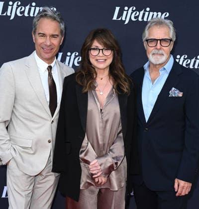 Lifetime™s ˜Love, Again™ FYC Eric McCormack, Valerie Bertinelli and Henry Czerny arriving to Lifetime™s Love, Again FYC at the Television Academy s Wolf Theatre at the Saban Media Center on April 30, 2026 in North Hollywood, CA. North Hollywood Television Academy s Wolf Theatre at the Saban Media Center California USA Copyright: xLeexWattx xAFF-USA.COMx