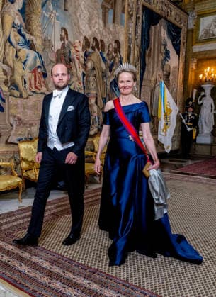 30-04-2026 Gala Hereditary Princess Sophie of Liechtenstein and Prince Joseph Wenzel of Liechtenstein arriving for the galadinner at the Royal palace to mark the celebrations of King Carl Gustafs 80th birthday in Stockholm, Sweden. Â  Copyright: xPPEx