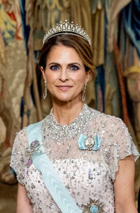 30-04-2026 Gala Princess Madeleine arriving for the galadinner at the Royal palace to mark the celebrations of King Carl Gustafs 80th birthday in Stockholm, Sweden. Â  Copyright: xPPEx
