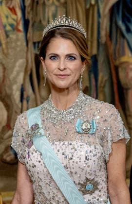 30-04-2026 Gala Princess Madeleine arriving for the galadinner at the Royal palace to mark the celebrations of King Carl Gustafs 80th birthday in Stockholm, Sweden. Â  Copyright: xPPEx