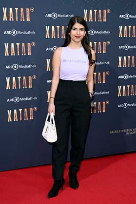 Daniela Sepehri at the premiere of the ARD documentary series Xatar Ein Leben ist nicht genug at Fotografiska Berlin Berlin, 30 04 2026 Foto:xN.xKubelkax xFuturexImagex xatar_6407