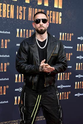 Silla at the premiere of the ARD documentary series Xatar Ein Leben ist nicht genug at Fotografiska Berlin Berlin, 30 04 2026 Foto:xN.xKubelkax xFuturexImagex xatar_6440