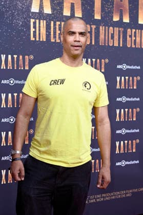 Patrice Bouedibela at the premiere of the ARD documentary series Xatar Ein Leben ist nicht genug at Fotografiska Berlin Berlin, 30 04 2026 Foto:xN.xKubelkax xFuturexImagex xatar_6450