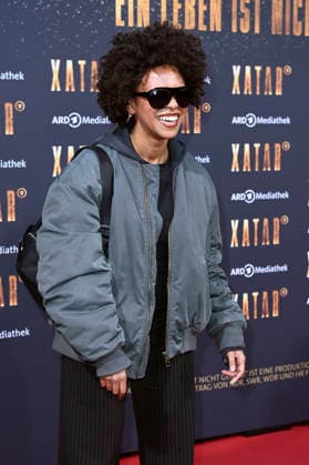 Aminata Belli at the premiere of the ARD documentary series Xatar Ein Leben ist nicht genug at Fotografiska Berlin Berlin, 30 04 2026 Foto:xN.xKubelkax xFuturexImagex xatar_6459