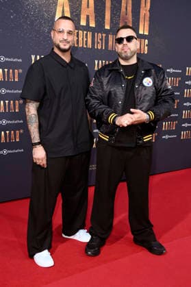 Loco Dice and BENDMA at the premiere of the ARD documentary series Xatar Ein Leben ist nicht genug at Fotografiska Berlin Berlin, 30 04 2026 Foto:xN.xKubelkax xFuturexImagex xatar_6471
