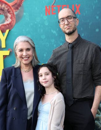 Los Angeles Premiere Of Netflix s Remarkably Bright Creatures 30 April 2026 . Los Angeles, California Olivia Newman, Steve Lehman At Los Angeles Premiere Of Netflix s Remarkably Bright Creatures held at The Netflix Tudum Theater in Los Angeles., Credit:Sadou Faye Avalon United States, CA, Los Angeles, Netflix Tudum Theater  Copyright: xSadouxFayex xAvalonx 1095598112
