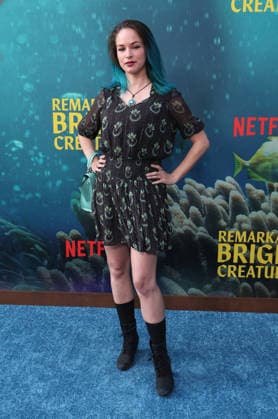 Los Angeles Premiere Of Netflix s Remarkably Bright Creatures 30 April 2026 . Los Angeles, California ,Alexis Knapp t At Los Angeles Premiere Of Netflix s Remarkably Bright Creatures held at The Netflix Tudum Theater in Los Angeles., Credit:Sadou Faye Avalon United States, CA, Los Angeles, Netflix Tudum Theater  Copyright: xSadouxFayex xAvalonx 1095598409