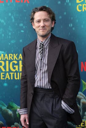 Los Angeles Premiere Of Netflix s Remarkably Bright Creatures 30 April 2026 . Los Angeles, California - Lewis Pullman At Los Angeles Premiere Of Netflix s Remarkably Bright Creatures held at The Netflix Tudum Theater in Los Angeles., Credit:Sadou Faye Avalon United States, CA, Los Angeles, Netflix Tudum Theater  Copyright: xSadouxFayex xAvalonx 1095598450