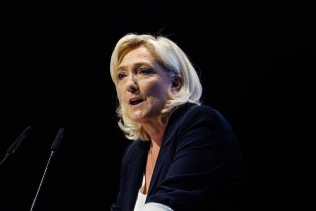 1er MAI RN MARINE LE PEN MACON PHOTOPQR LE PARISIEN Olivier Corsan staff 01 05 2026 Mâcon, France, le 1er mai 2026 Marine Le pen a tenu un meeting politique du Rassemblement National RN à loccasion du 1er mai à Mâcon photo LP Olivier Corsan Macon, France, may 1st 2026 National Rally meeting, on Labour Day Local Caption 1er MAI RN MARINE LE PEN MACON France  Copyright: xPHOTOPQR LExPARISIEN MAXPPPxOlivierxCorsanx(staff)x 20260501LPA7457 20260501LPA7457
